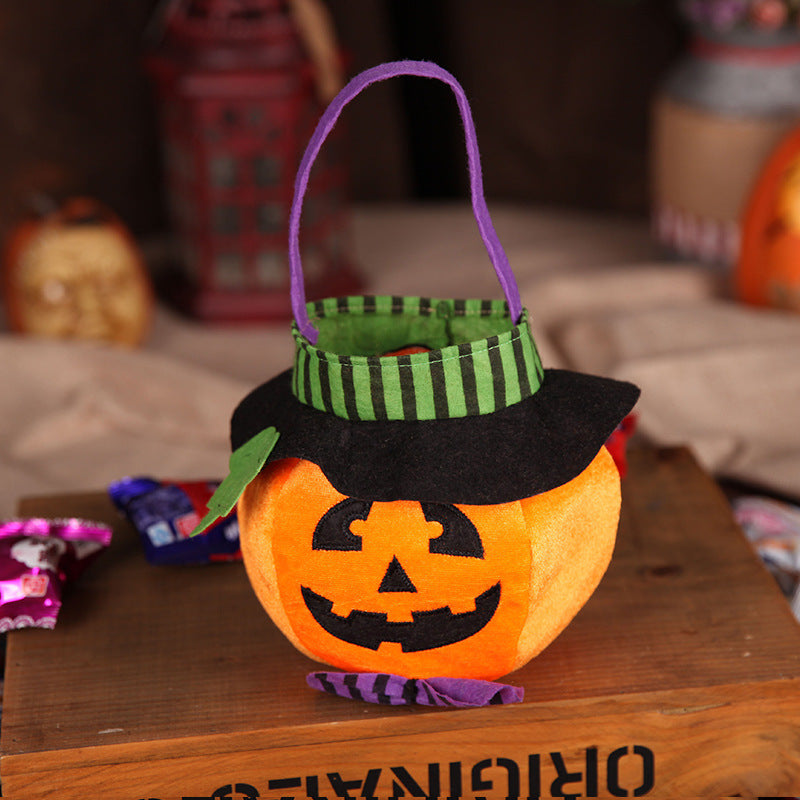 Halloween Candy Bags Cute Gift Bag Pumpkin Witch Candy Boxes Holidays DealSniper.net Pumpkin