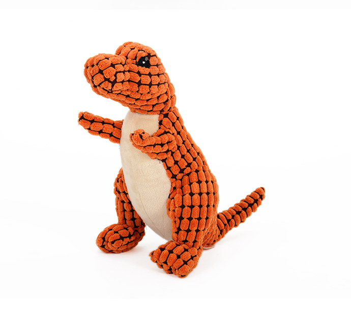 Dinosaur Pet Toys Giant Dogs Pets Interactive Dog Toys Pets dealsniper-net Orange 14cm