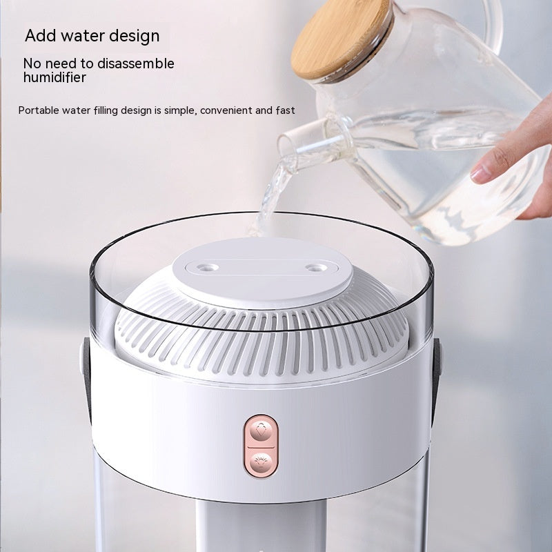 Large Capacity Double Spray Humidifier 26L Ambience Light House DealSniper.net