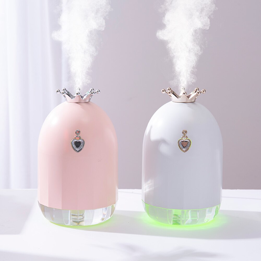 Seven color humidifier, small creative new product, water supplement,