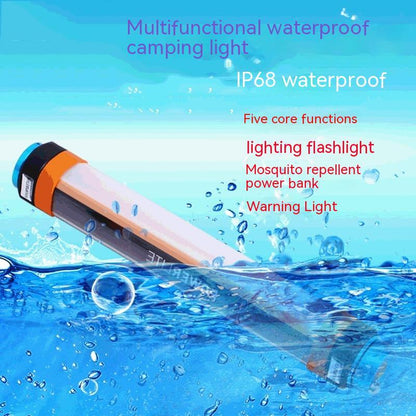 Waterproof LED Light For Camping Multi-function Mosquito Repellent