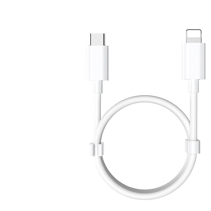 PD18W fast charging cable TYPE-C data cable Electronics DealSniper.net White 1m