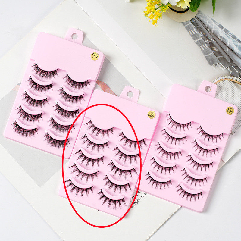 5 Pairs Manga Lashes New Arrival Anime Cosplay Natural Wispy