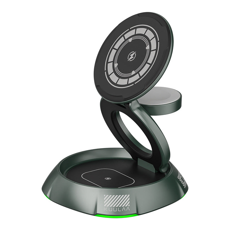 Mobile Phone Watch Headset Three-in-one Charger Gadgets Gym From House