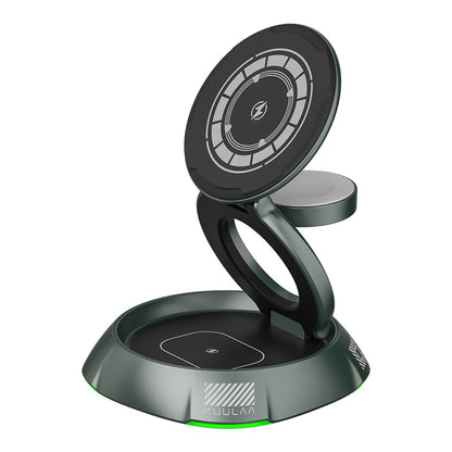 Mobile Phone Watch Headset Three-in-one Charger Gadgets Gym From House