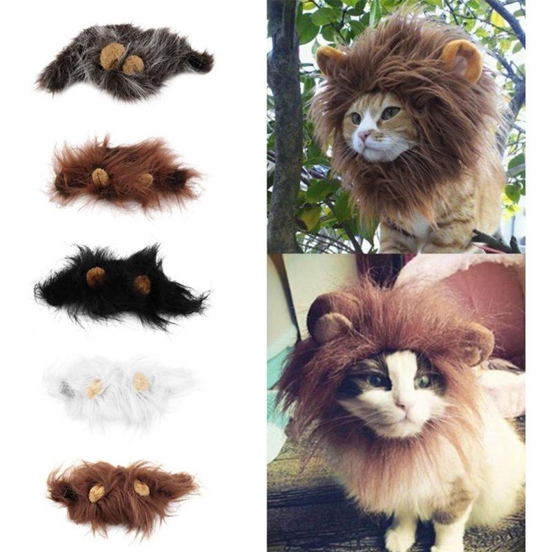 Funny Pet Hat For Small Dogs Cats Hat Emulation Lion Pets dealsniper-net