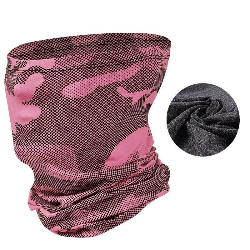 Sports headgear ice silk Sports DealSniper.net Pink
