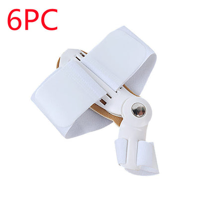 Hallux Valgus Corrector Plastic Toe Correctors Sleeves Health dealsniper-net White 6PC