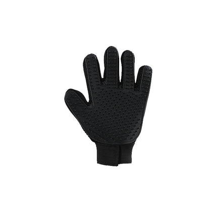 Pet Gloves Cat Petting Gloves Float Hair Cleaning Comb Pets DealSniper.net Black Left Hand XKST