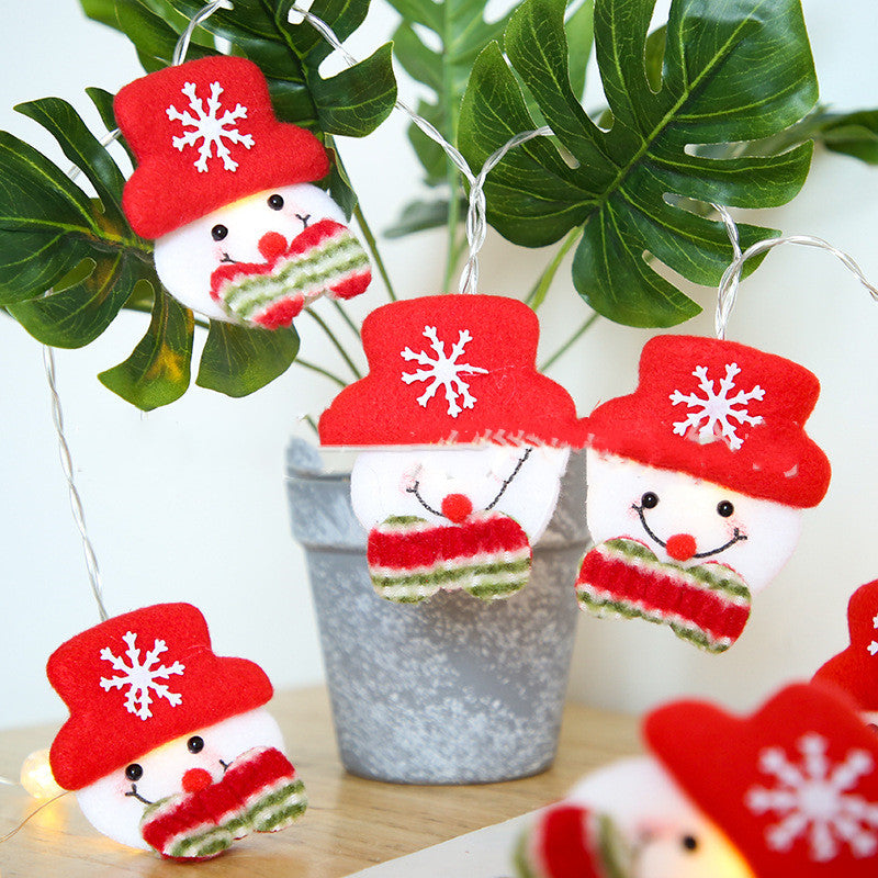 Santa Claus String Lights Christmas Tree Snowman Decoration Lights Holidays DealSniper.net 7 Style 1.5m10 lights