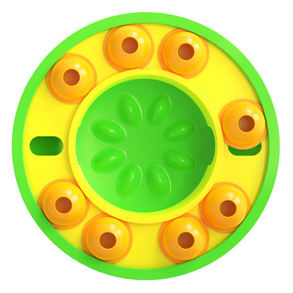 Train Pet Supply Turntable To Automatically Leak Food Pets Gym From House Green