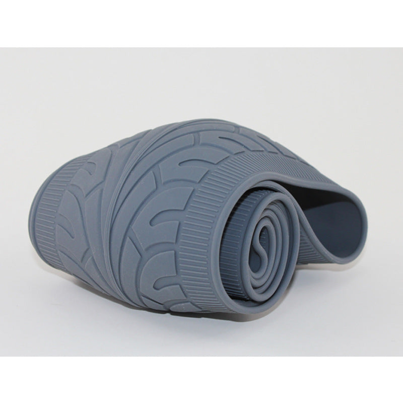 Environmentally Friendly Car Silicone Steering Wheel Cover Vehicle DealSniper.net Light Grey