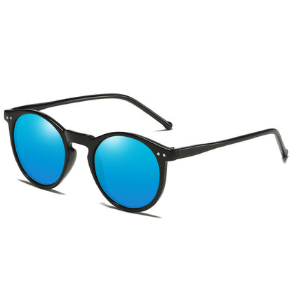 Ladies Polarized Glasses Retro Driving Mirror Women dealsniper-net Ice blue