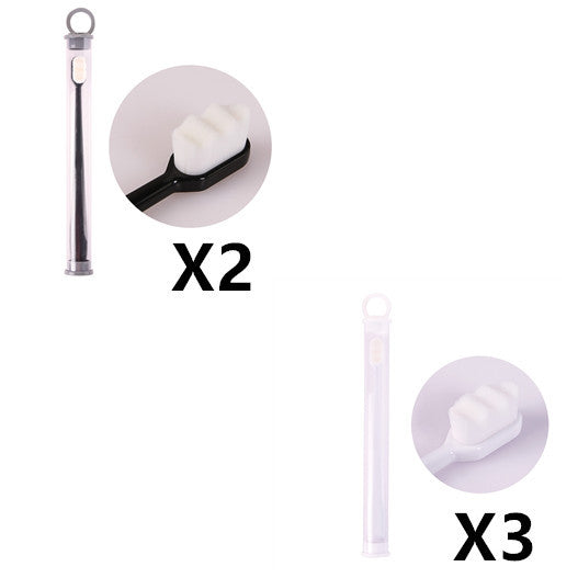 Ultra-fine Toothbrush Super Soft Bristle Deep Cleaning Brush