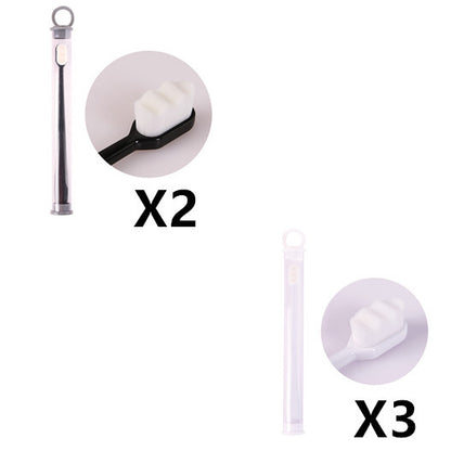 Ultra-fine Toothbrush Super Soft Bristle Deep Cleaning Brush