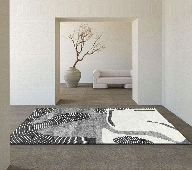 Living Room Carpet Light Luxury Home Modern Minimalist House Gym From House BO550 120x160cm