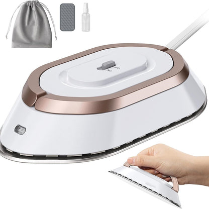 Newbealer Travel Iron With Dual Voltage Women DealSniper.net White EU