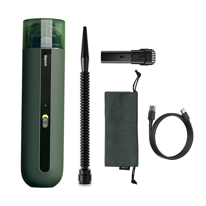 Car Vacuum Cleaner Wireless 5000Pa Handheld Mini Vaccum Vehicle dealsniper-net Green 1