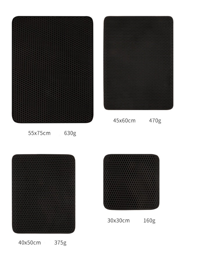 Pet Cat Litter Mat Pet Supplies EVA Double Cat Litter Mat Pets Gym From House