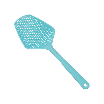 Nylon Strainer Large Scoop Colander Kitchen Appliances Kitchen DealSniper.net Blue