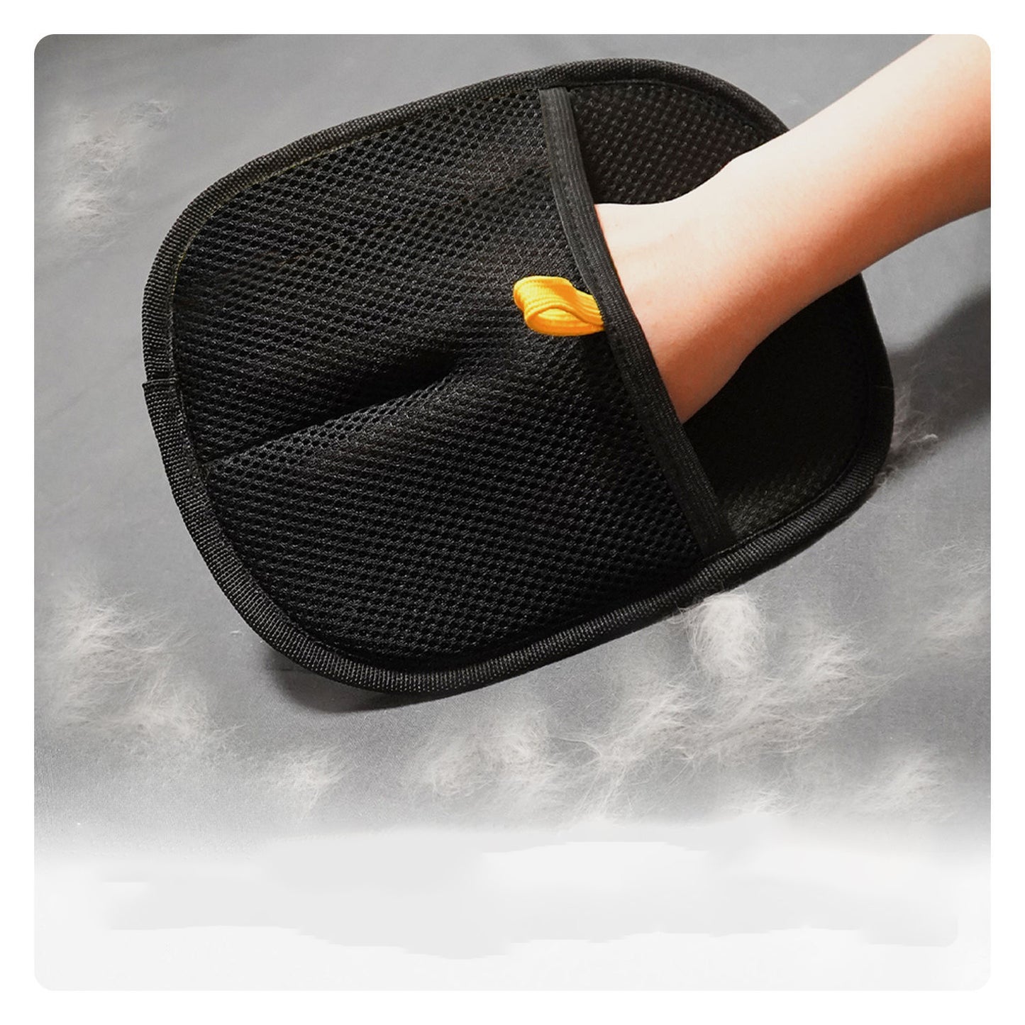 Pet Electrostatic Hair Removal Gloves Two-way Bristle Remover Pets DealSniper.net
