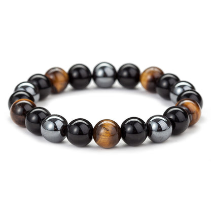 Tiger Eye Stone Bracelet Natural Stone Bracelet Jewelry dealsniper-net