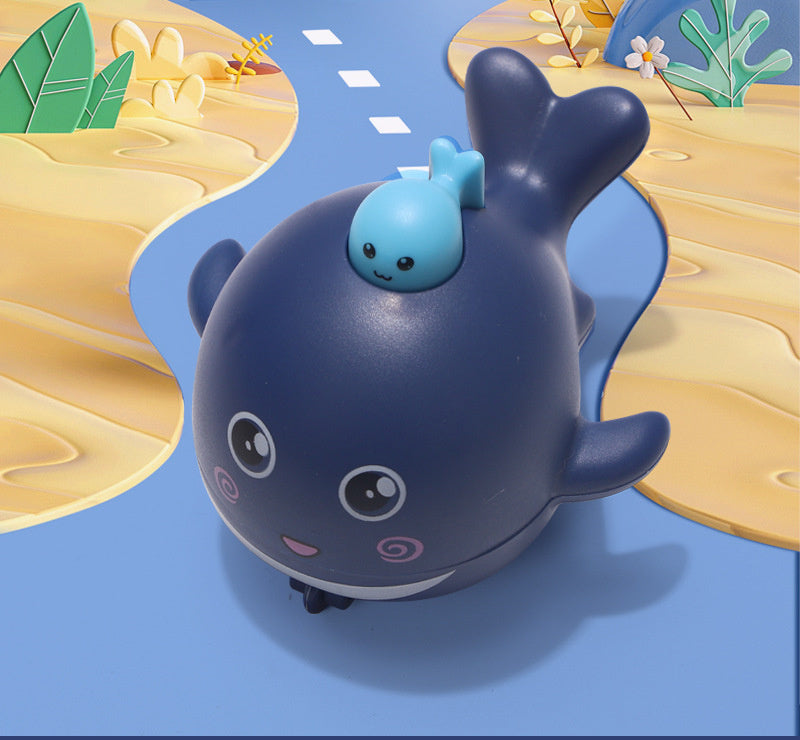 Boys And Girls Toys Gift Press Aerospace Warrior Inertia Kids dealsniper-net Press Dancing Whale Dark Blue