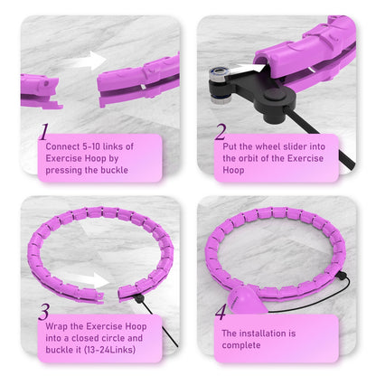 Hula Hoop For Women Designed For Belly Slimming And Fitness Sports Gym From House