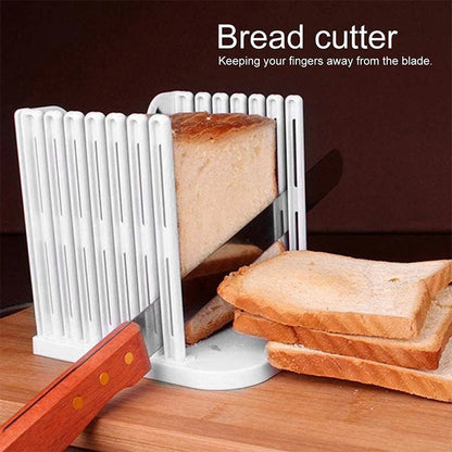 Rectangle Bread Slicer Cutter Mold Toast Loaf Cutting Slicer