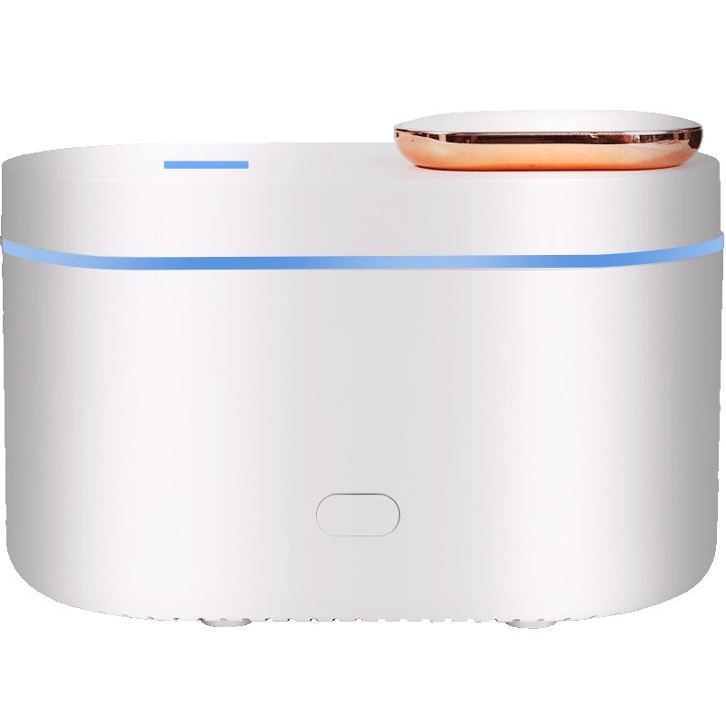 Portable Ultrasonic Air Aromatherapy Machine Electronic Humidifier House Gym From House White
