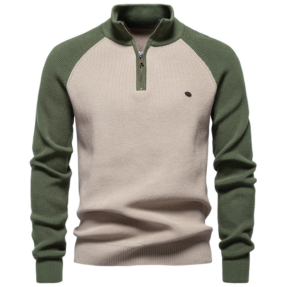 New Men's European Size Cross-Border Sweater, Long-Sleeve Men Gym From House