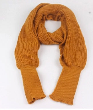 Sweater Scarf Cashmere Ladies Girl Woman Clothing Casual Wear Women dealsniper-net Orange 235cm