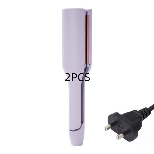 Hair Curling Iron 32mm Deep Wave Hair Curler Style Beauty DealSniper.net Purple EU 2PCS
