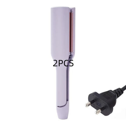 Hair Curling Iron 32mm Deep Wave Hair Curler Style Beauty DealSniper.net Purple EU 2PCS