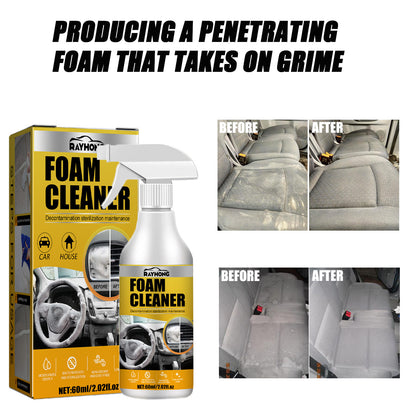 Car Interior Wash-free Decontamination Foamed Cleaner