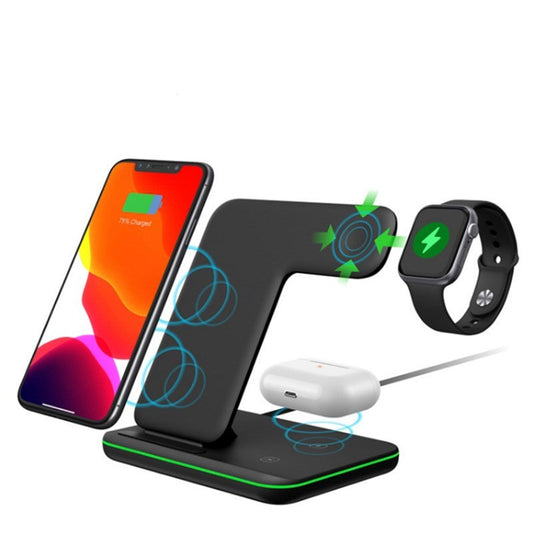 Compatible With Three-in-one Bracket Wireless Charger Electronics DealSniper.net