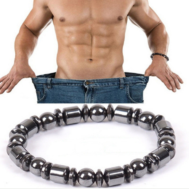 Weight Loss Magnet Bracelets For Women Men Pentagram Stone Jewelry DealSniper.net