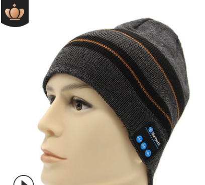 Wireless Bluetooth Knitted Hat Calls Music Stereo