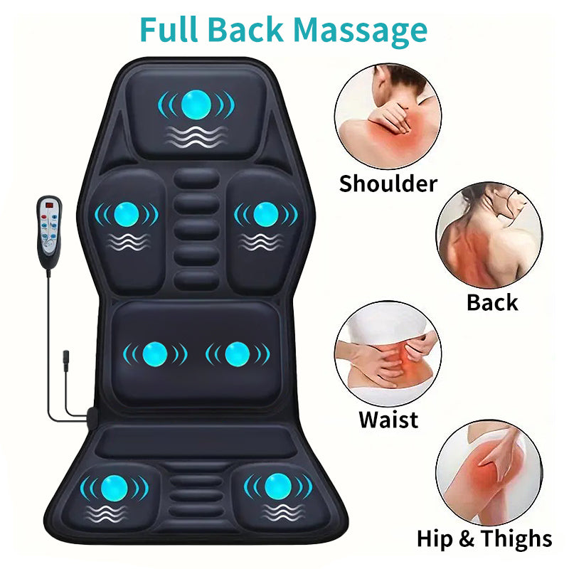Massage Cushion With Heat 9 Modes Multi Position Body Relief Beauty dealsniper-net