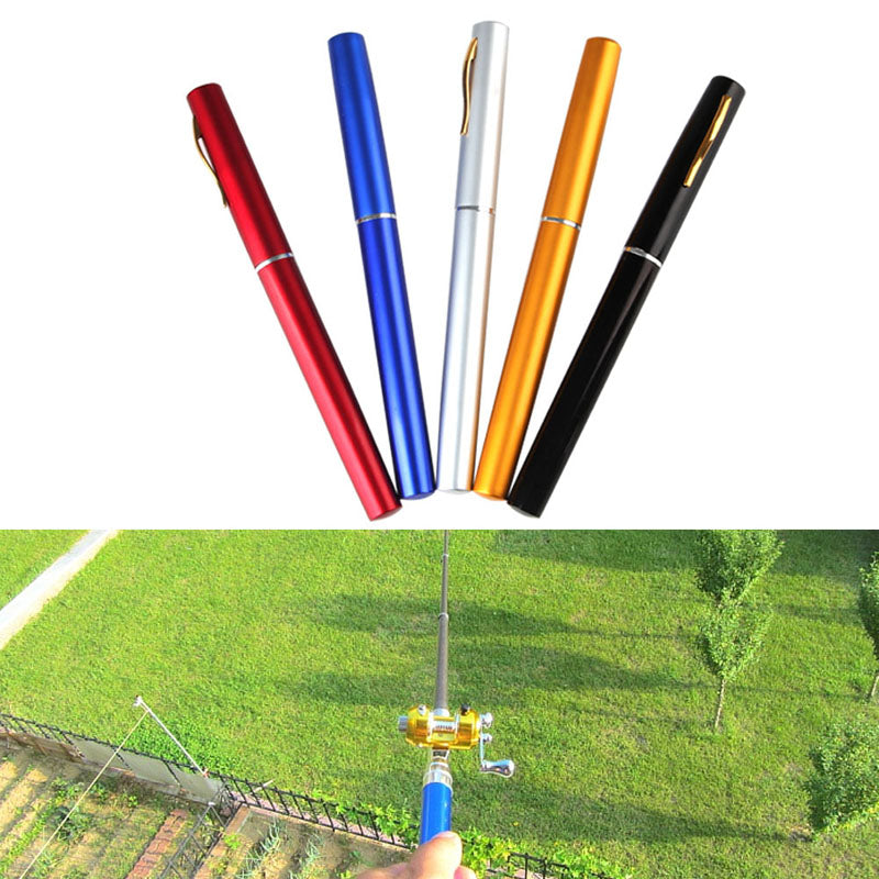 1 meters foreign trade Mini fishing rod, cross border Outdoor dealsniper-net