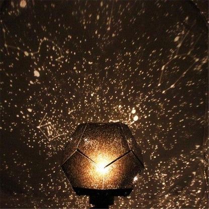 LED Starry Sky Projector Night Lights 3D Projection Night Lamp USB Charging Home Planetarium Kids Bedroom Decoration Room Lighting Home dealsniper-net USB yellow