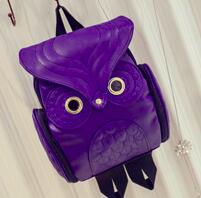 Japanese and Korean trends, women's Owl backpack, leisure travel bag, fashion personality cartoon Backpack Women dealsniper-net