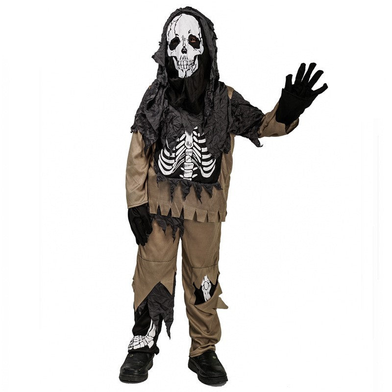 Halloween Scary Little Skull Boy Costume Holidays DealSniper.net