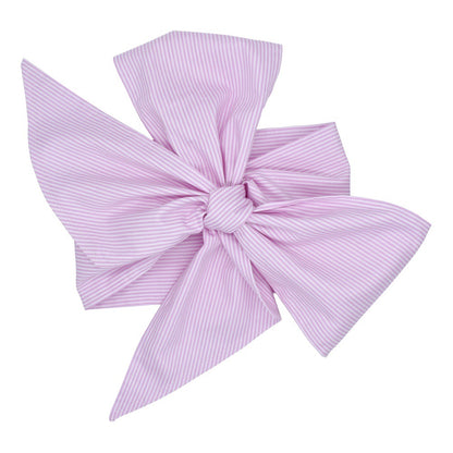 Swaddling cloth with cotton bow Kids DealSniper.net Pinstripe