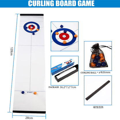 Curling table games Kids DealSniper.net Curling ball