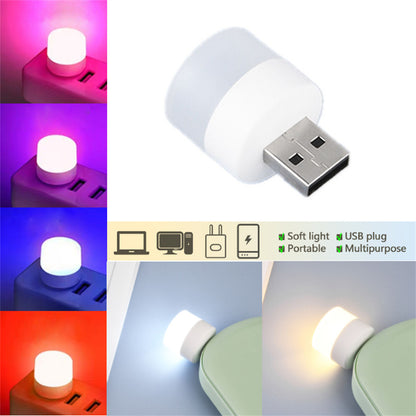 USB Plug Lamp Computer Mobile Power Charging Lamps