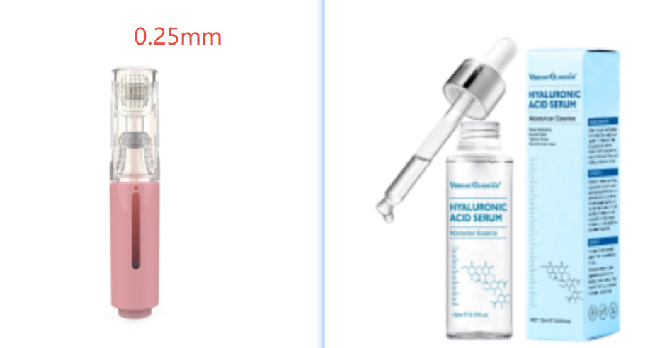 3 In 1 Lip Care Roller Needle Roller Lip Roller Beard Growth Men Gym From House 0.25mm A set
