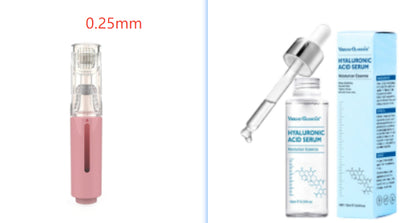 3 In 1 Lip Care Roller Needle Roller Lip Roller Beard Growth Men Gym From House 0.25mm A set