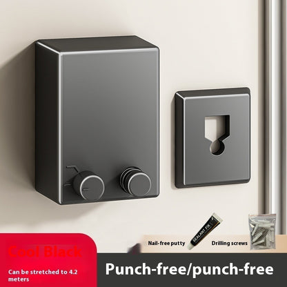 Invisible Clothesline Punch-free Balcony Wall-mounted House DealSniper.net Cool Black