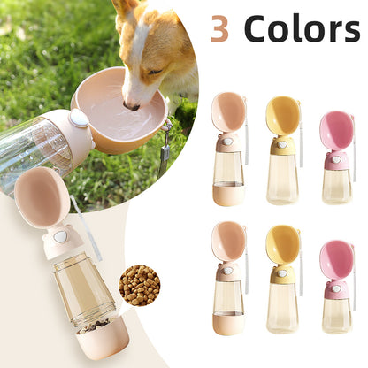 Portable Dog Water Bottle Food And Water Container Pets dealsniper-net